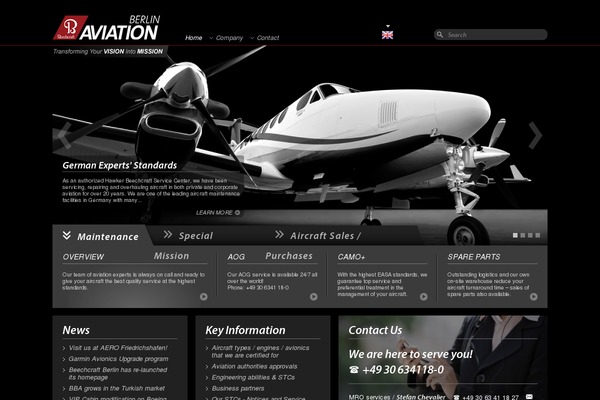beechcraft-berlin.com site used Bcb