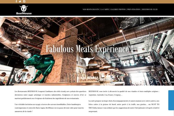NUVO theme site design template sample