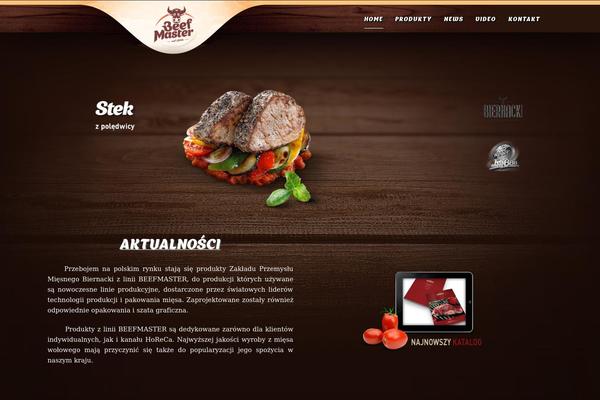 Bm theme site design template sample