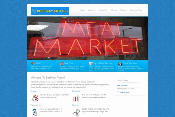 Ecobiz theme site design template sample