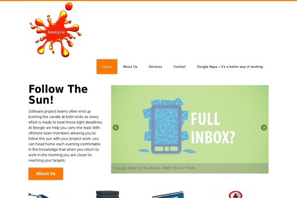 discover theme site design template sample