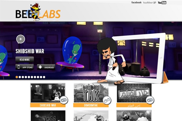 Presence theme site design template sample