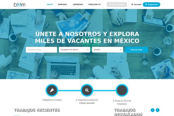 Site using Jobmonster-addon plugin