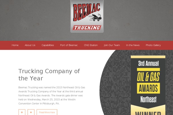 Garnish theme site design template sample