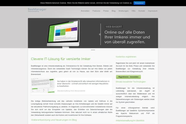 Salutation theme site design template sample