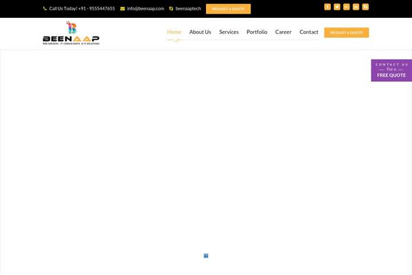 Site using Equal Height Columns plugin