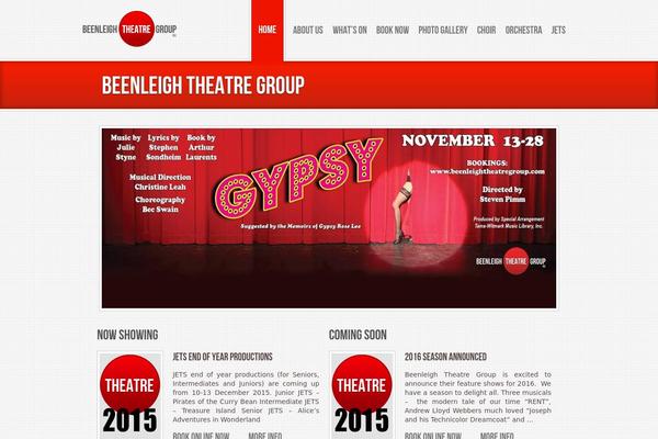 Btg theme site design template sample