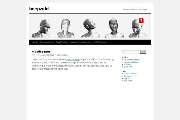 Modules theme site design template sample