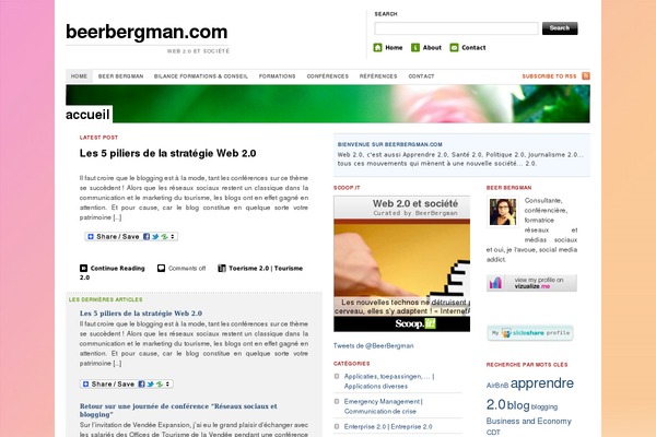 The Morning After theme site design template sample
