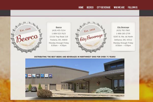 WP Opulus theme site design template sample