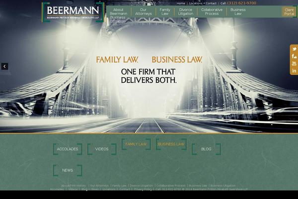beermann theme websites examples