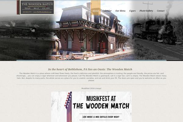 White Rock theme site design template sample
