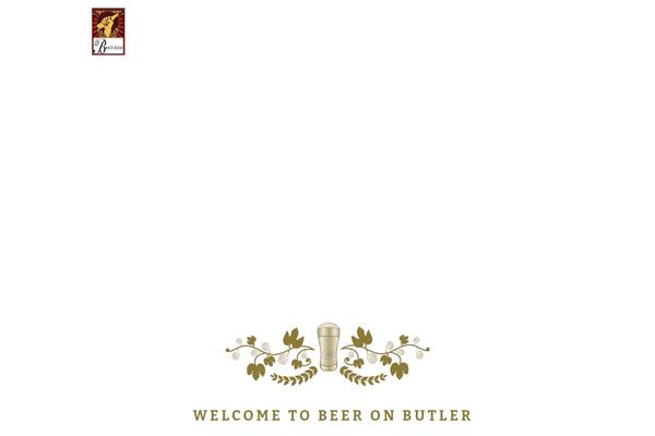 beeronbutler.com site used Brewery