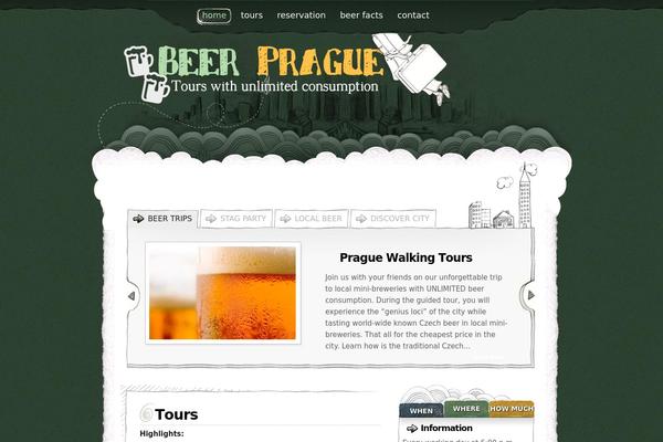 OnTheGo theme site design template sample