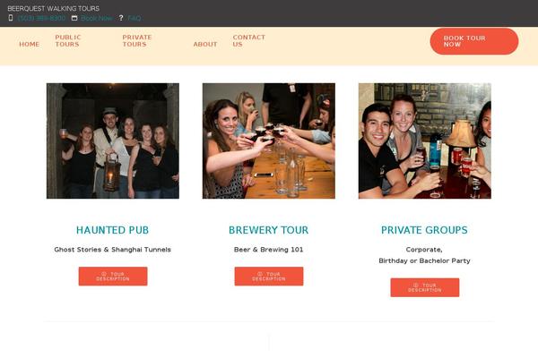 Oshine theme site design template sample
