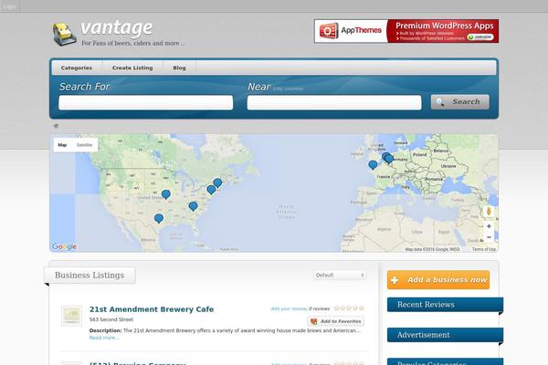 Site using BreweryDB plugin