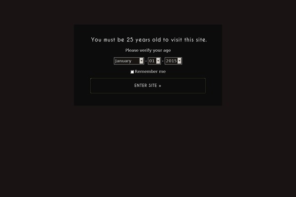 Site using Age Verify plugin