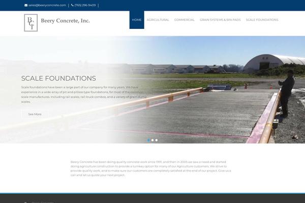 Spirited-pro theme site design template sample