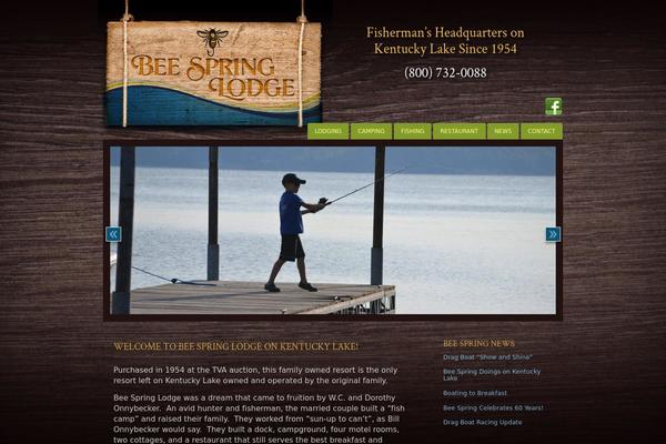 beespringlodge.com site used Beespring