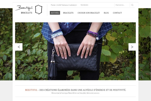 beeutiful.fr site used Nicetheme
