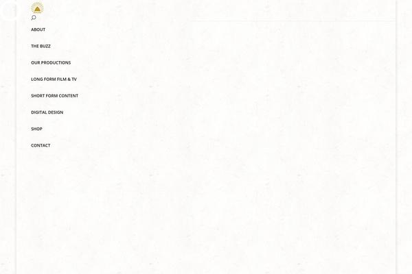 The7 Child theme site design template sample