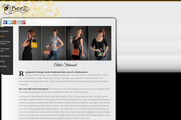 Memoir theme site design template sample