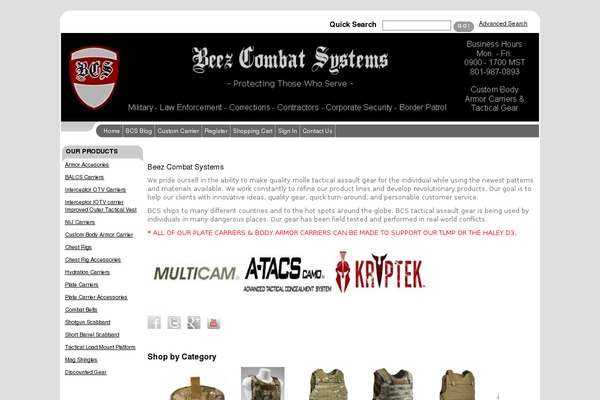 beezcombatsystems.com site used Combat