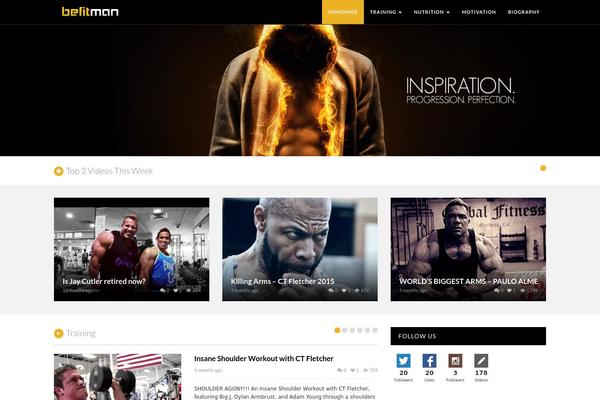 VideoTube theme site design template sample
