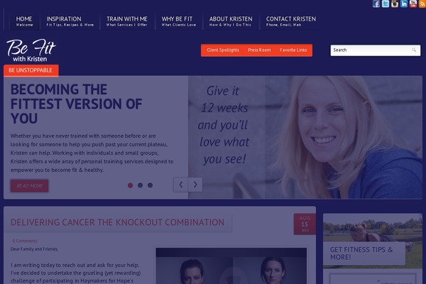 Fresco theme site design template sample