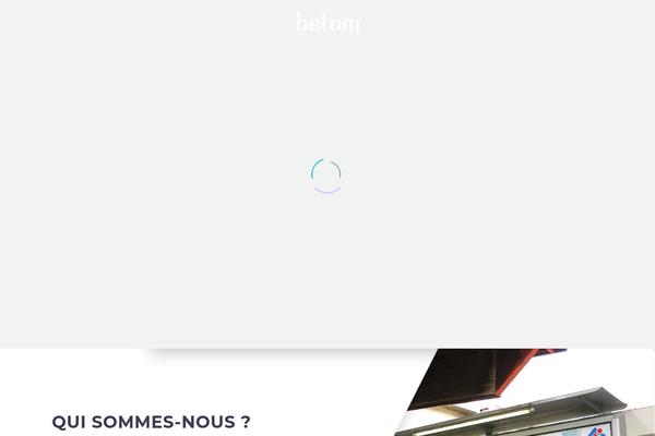 Thegem-elementor theme site design template sample