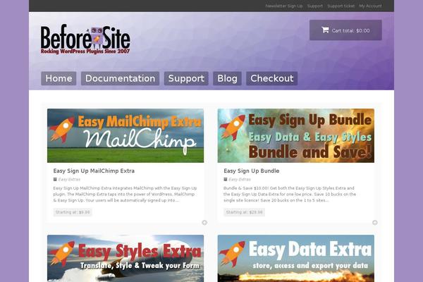 beforesite.com site used Vendd