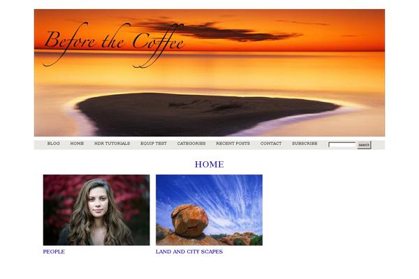 Site using Flickr WordPress Widget plugin