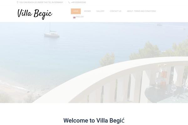 Hotelia theme site design template sample