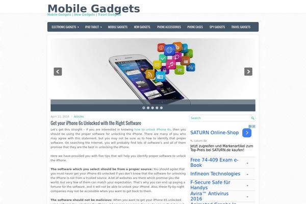 begich.org site used Mobileplus