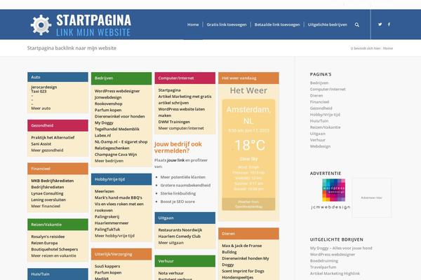 Site using Location-weather plugin