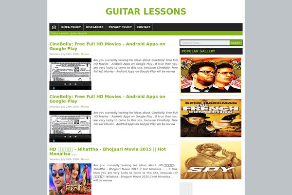 beginner-guitar-lessons.com site used Homecarlightbox
