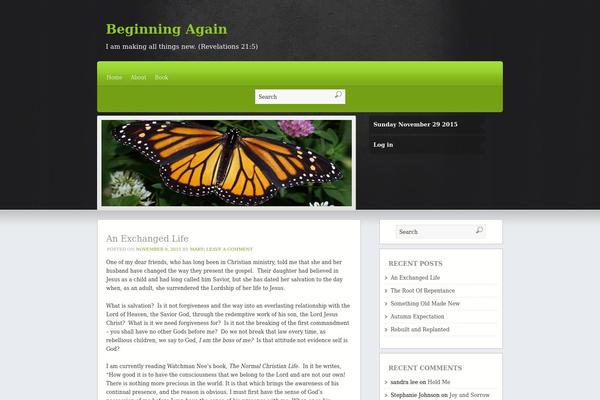Martin theme site design template sample