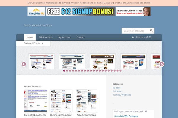 Wootique theme site design template sample