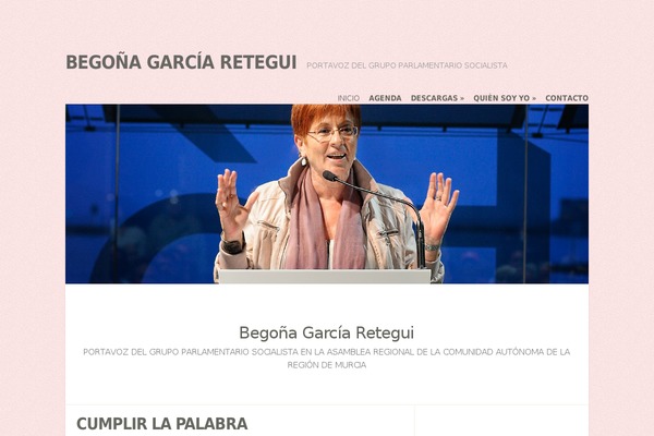 begonagarcia.es site used Flexible