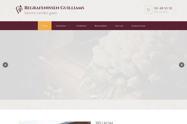Blessing theme site design template sample