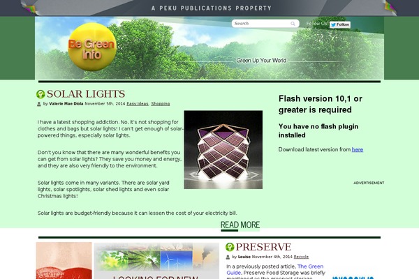 Site using ABG Rich Pins plugin