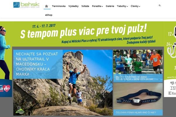 Beh theme site design template sample