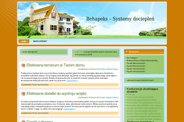 Wp_real_estate theme site design template sample