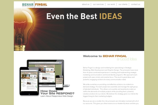 behar-fingal.com site used Responsive