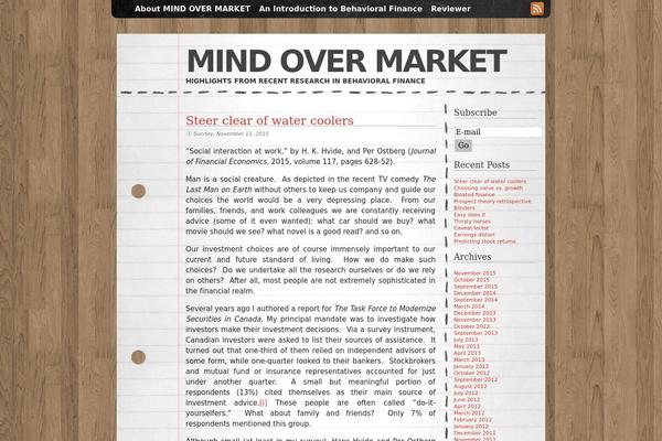 Desk theme site design template sample