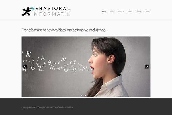 behavioralinformatix.com site used Organic_business