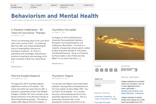 Site using Expanding Archives plugin