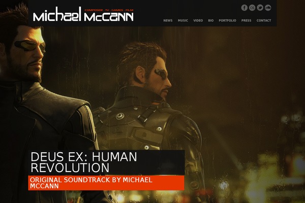 Fullscene theme site design template sample
