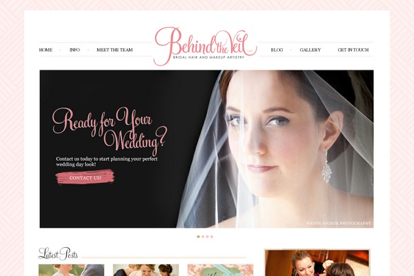 Lovely_ribbons theme site design template sample