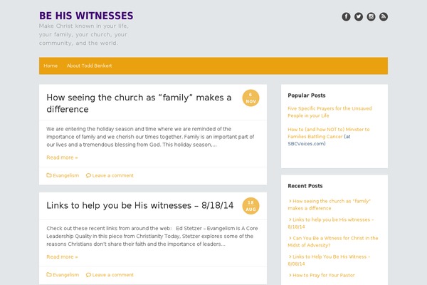 The Box theme site design template sample